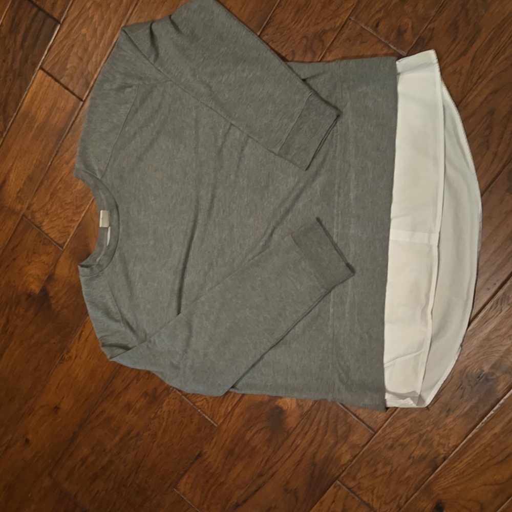 Soma Layered Style Dressy Sweatshirt